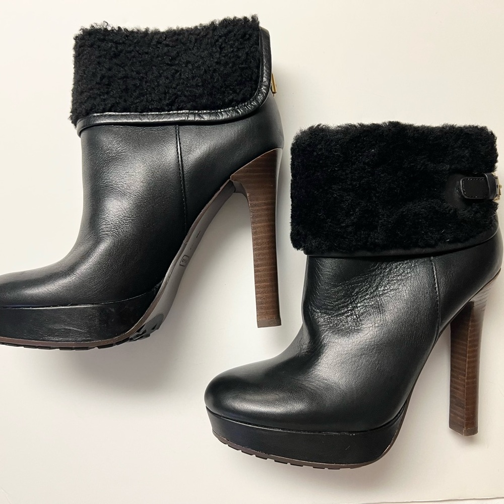Sold. Coach boots  genuine black leather size 7 - Picture 5 of 8